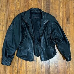 Women’s Wilson’s Leather Cinched Waist Bomber Jacket